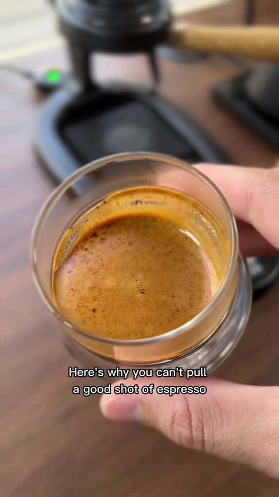 Cover for Can't pull a perfect espresso? Learn the fixes for consistently great shots ☕️ #espresso #coffee #barista #coffeetips