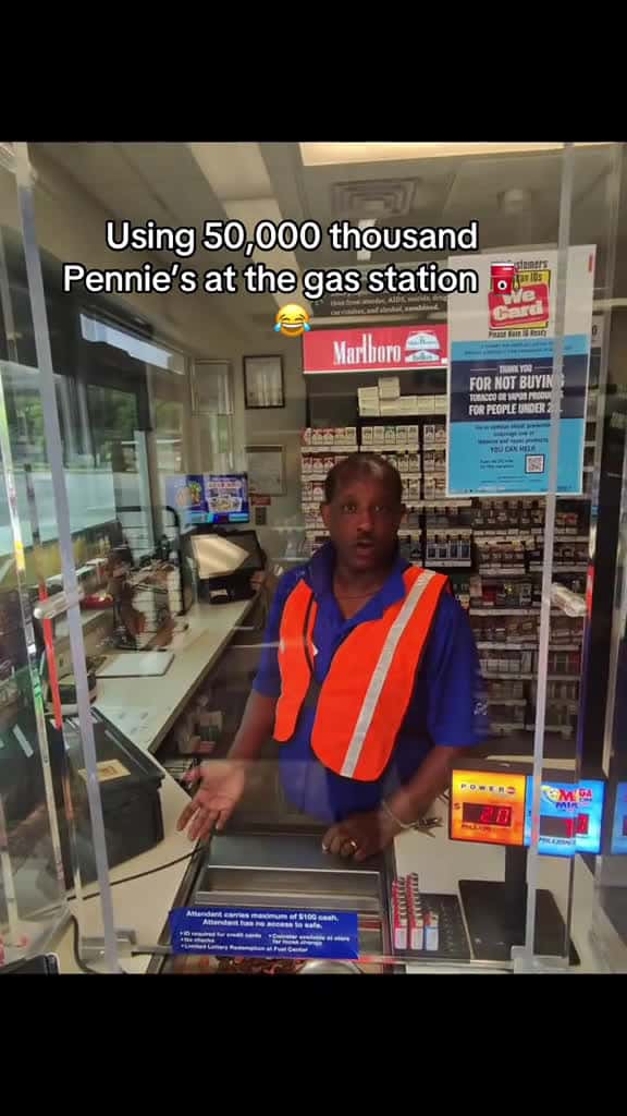 Cover for Uncle almost started crying gasstation explore fyp coins jobs foreigner 61770 #nicevideo