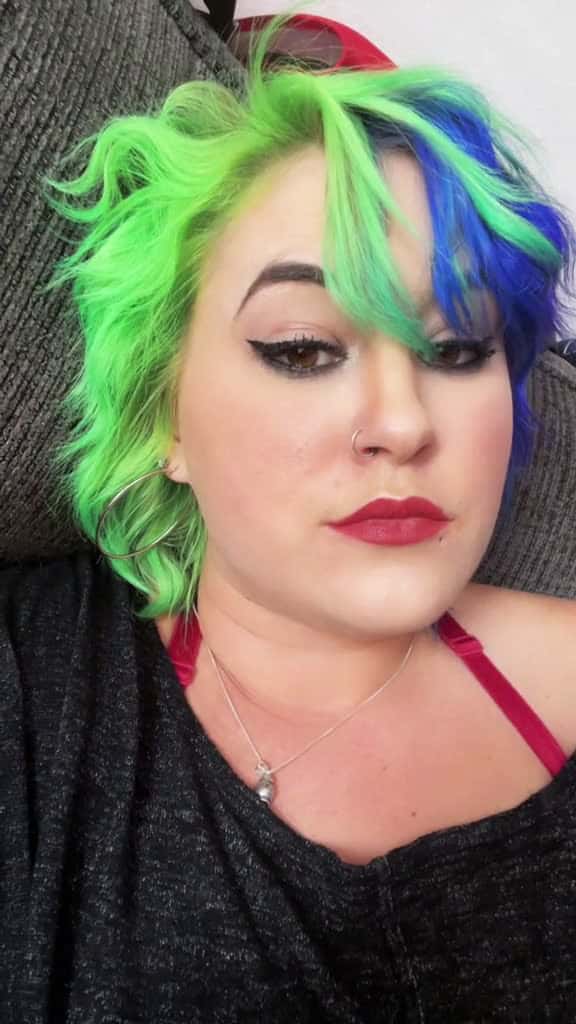 Cover for Low key the main reason I changed my hair SpookySeason Spooky Hair SpookyHair LadyBarber B 78406 #nicevideo