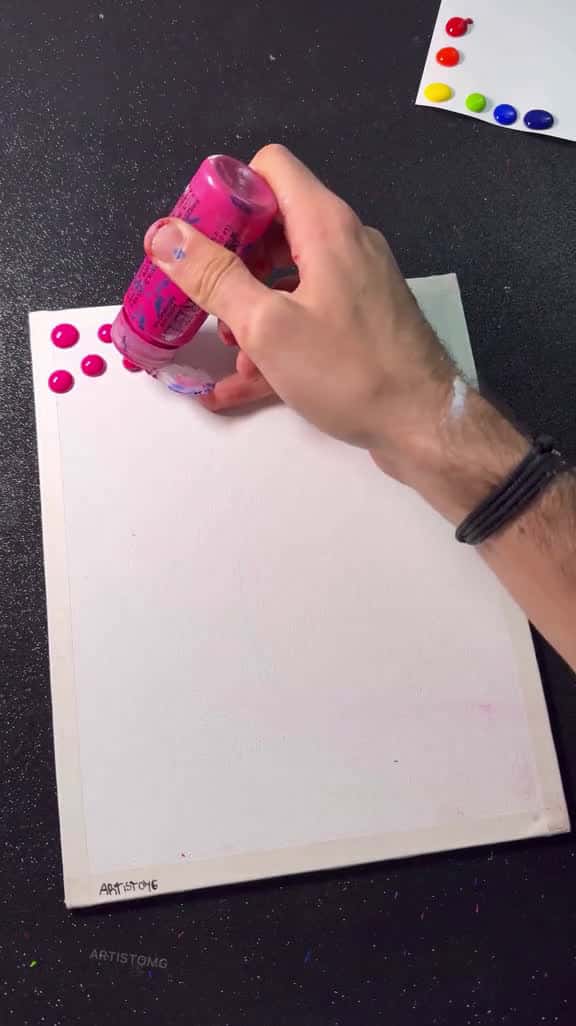 Cover for Easy Painting Idea with Acrylic Technique  Who Loves Rainbow Colors  satisfying a 11398 #trending