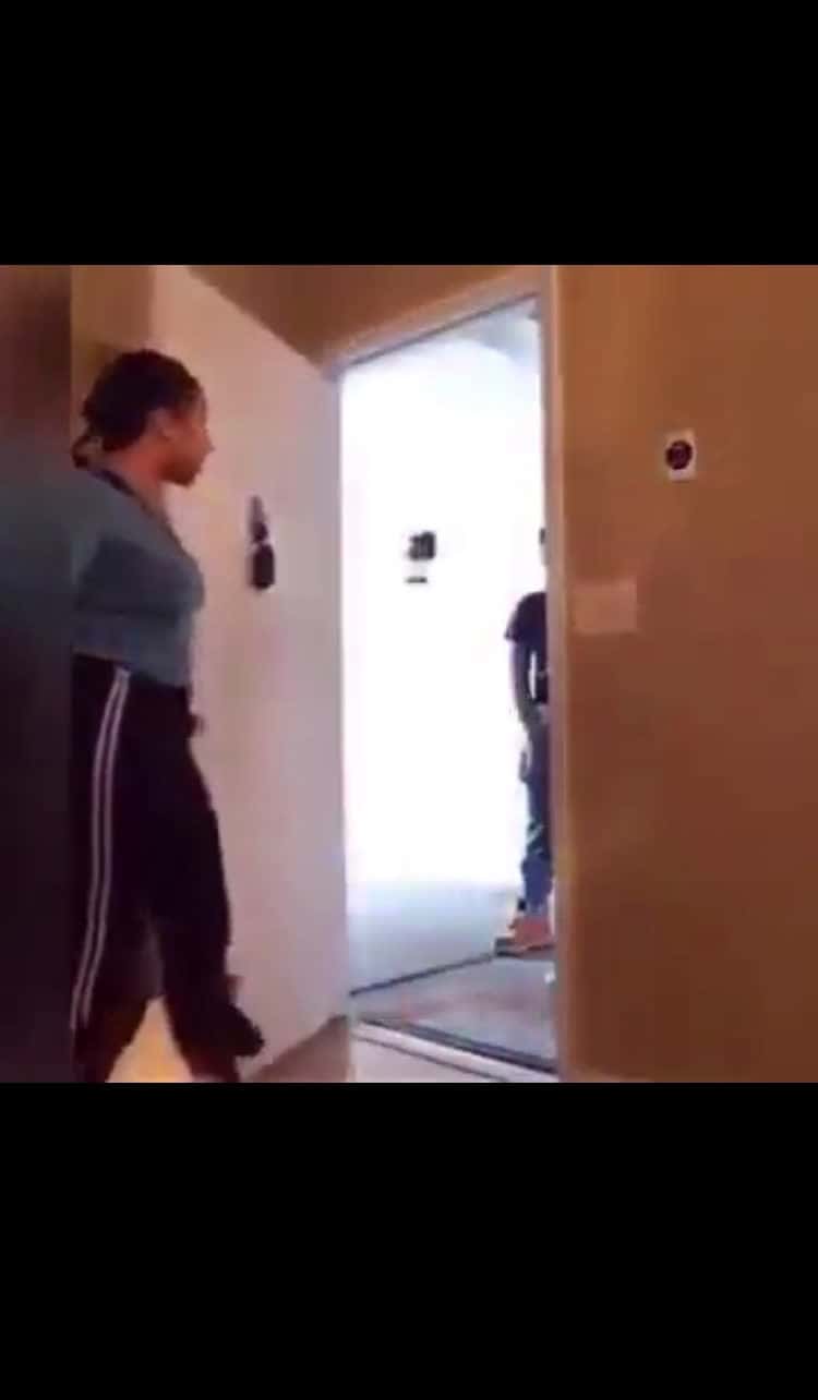 Cover for She should have not went inside 😂 fight t fyp p