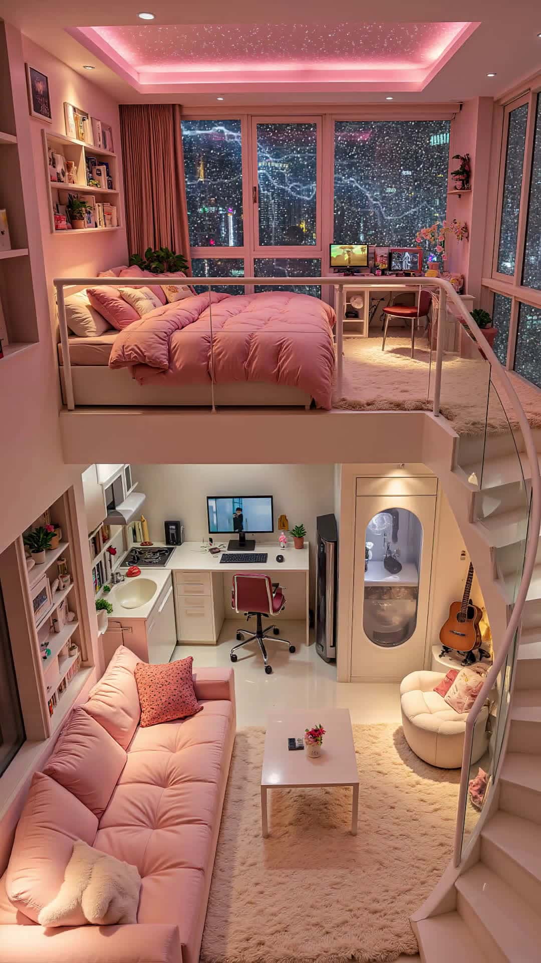 Cover for AIPrivateNest: Discover an apartment retreat, enjoy your own company #SoloSanctuary#LoftApartment#QuietTime#HomeGoals#CozyVibes