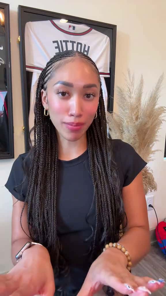 Cover for This is your sign to try French curl Fulani braids I’m obsessed & I copied @LexieLearmann #fulanibraids #frenchcurlbraids  created by mariah rose with mariah rose’s original sound