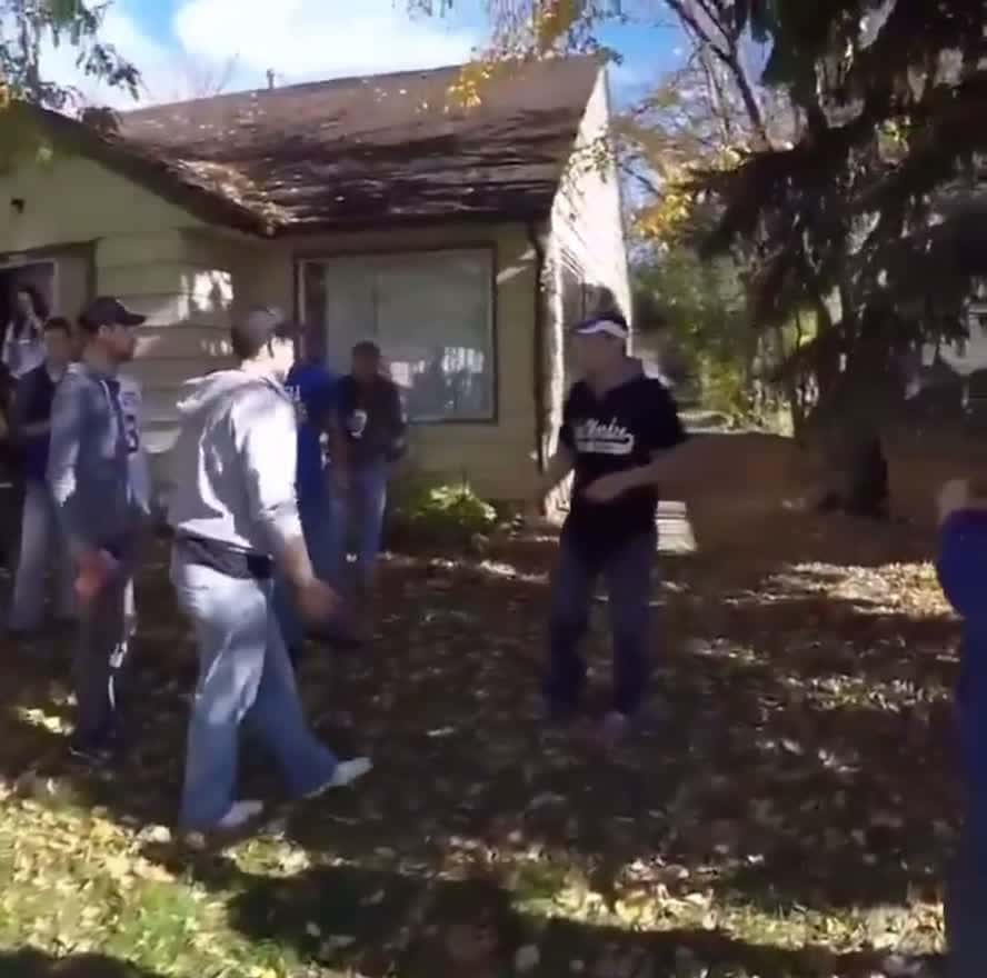 Cover for #fightcam #knockedout #fight #2v1