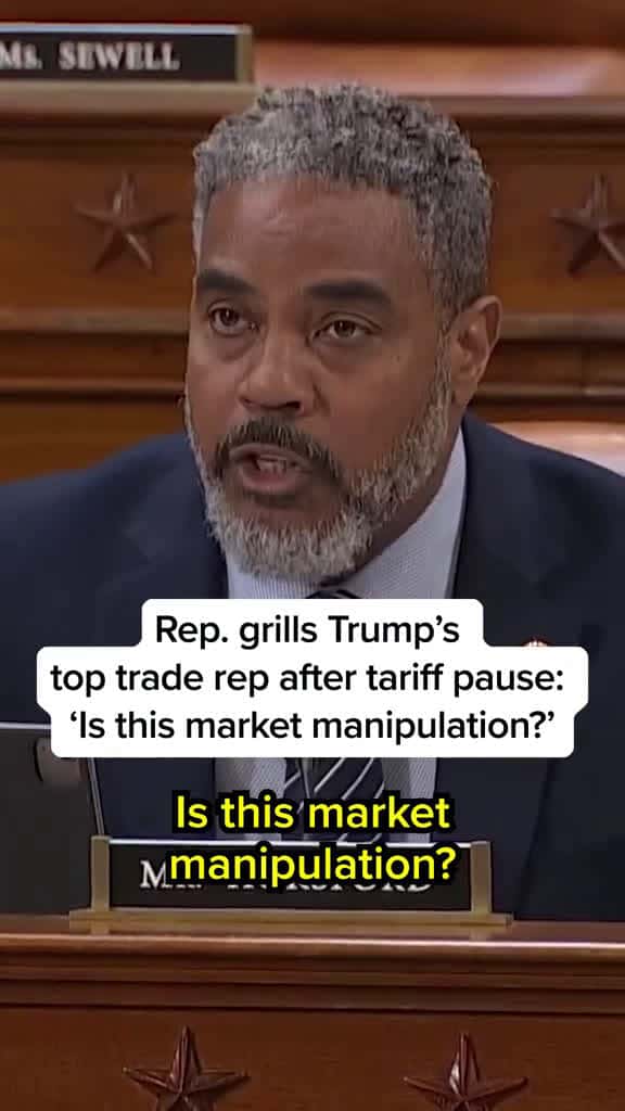 Cover for Horsford Challenges Market Manipulation in Tariff Debate