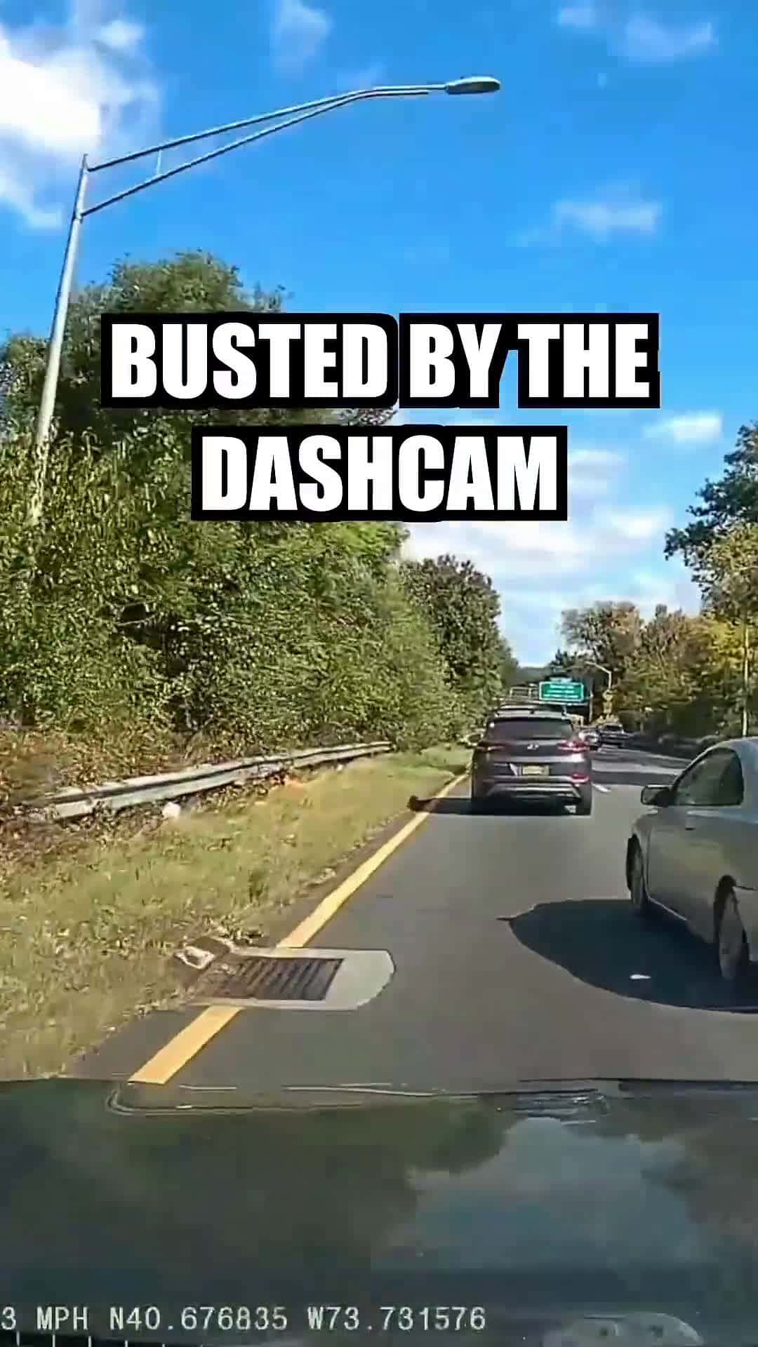 Cover for Watch the scammer’s reaction when he sees the dashcam. #bodycam 