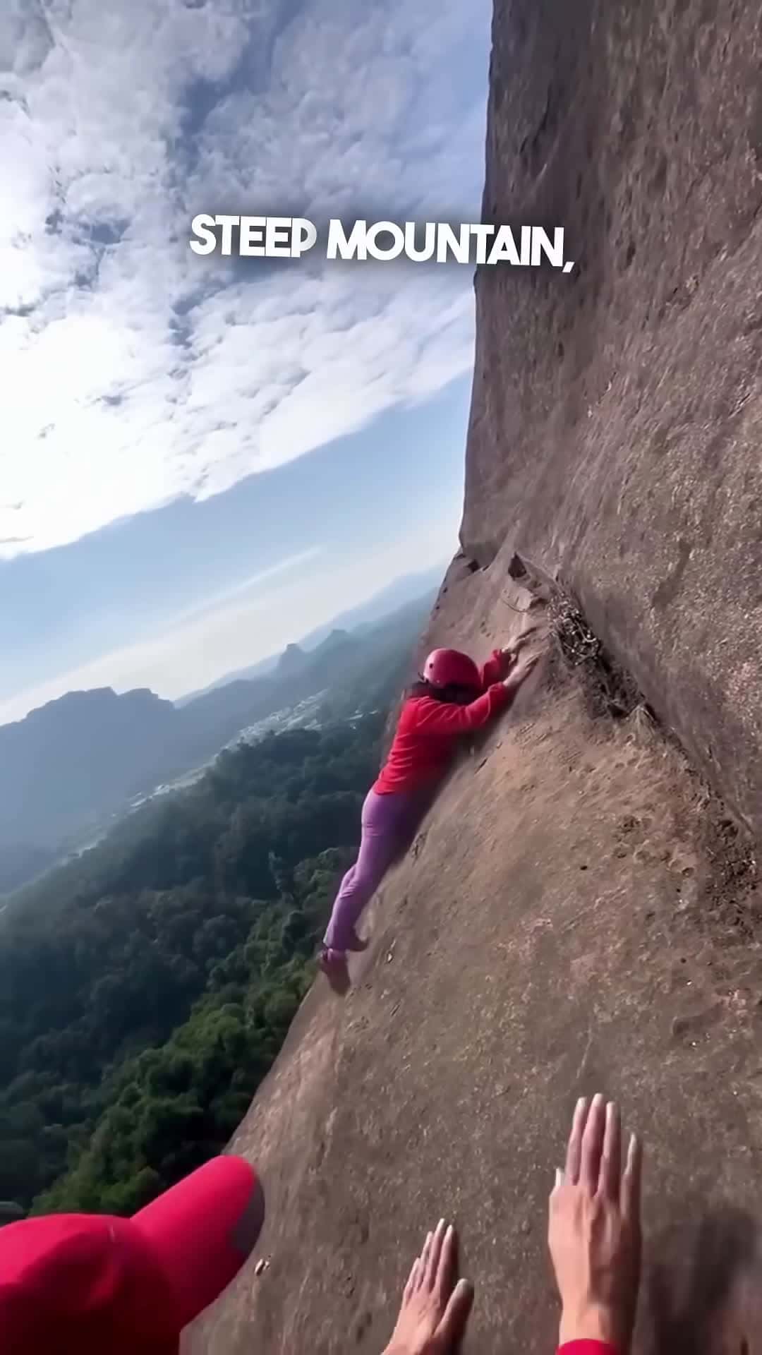Cover for This woman was falling off a mountain