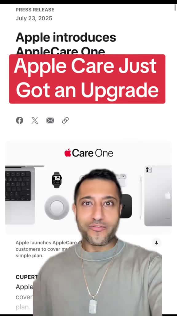 Cover for Discover AppleCare One's New Features!