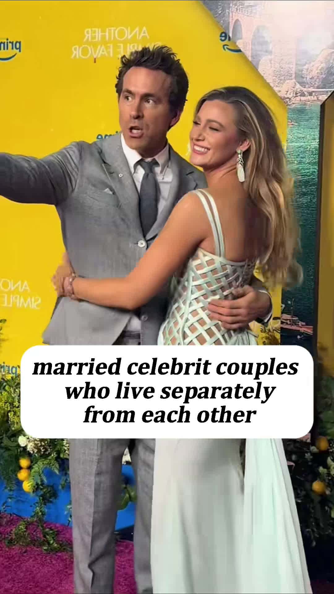 Cover for #CaughtOnCamera 4 married celebrity couples who live separately from each other #celebrity #celeb #art #cute #movie #influencer #news #makeup #instadaily #star #likeforlikes #celebrityfashion #movies #celebrities #style #music #explore #foryoupage #fyp #viral