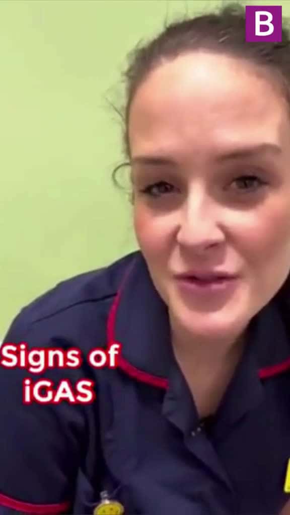 Cover for Children s nurse explains symptoms of Strep A to look out for NHS nurse NHSnurs strepa str 47686 #shortvideosscoopz