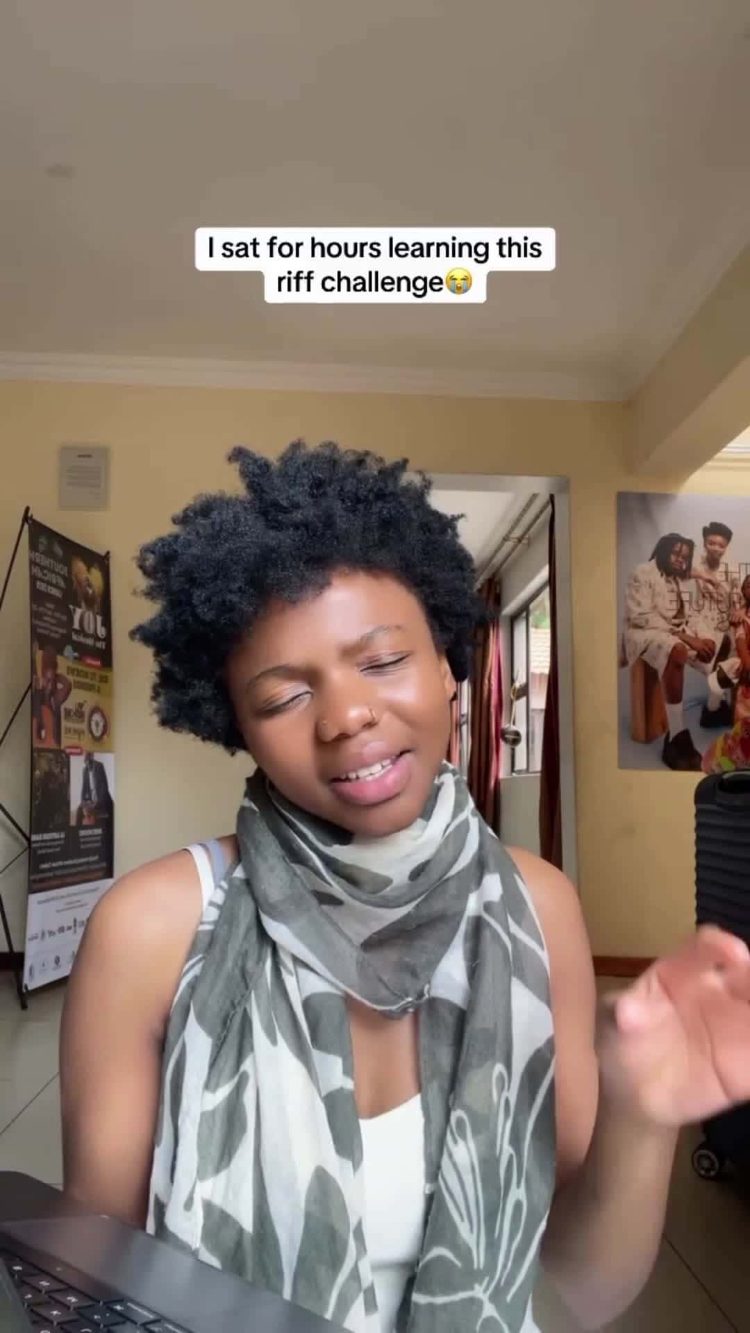 Cover for #CaughtOnCamera #foryou #fyp #foryoupage #viralvideo #trending #challenge She has such a beautiful voice. 👏🎶