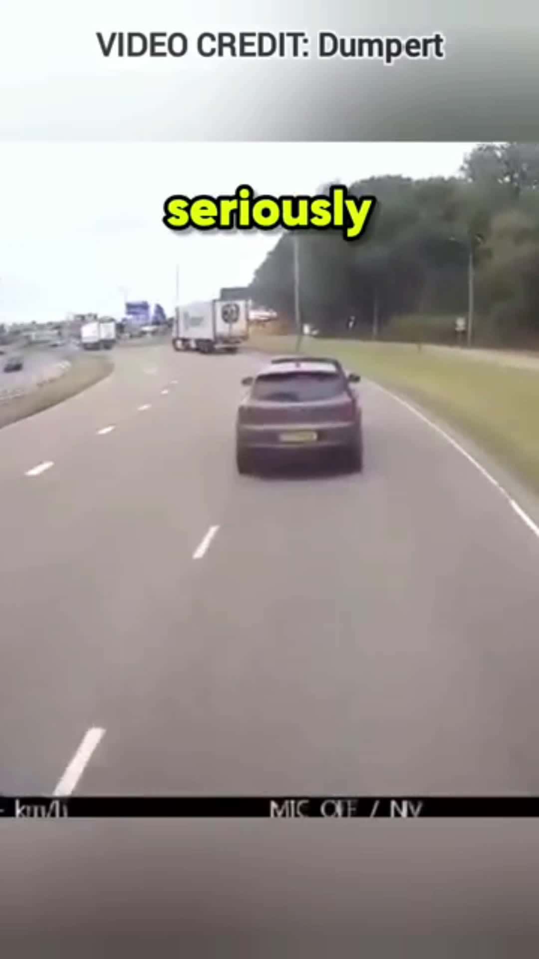 Cover for Instant Karma For Brake Checking An 18-Wheeler Truck