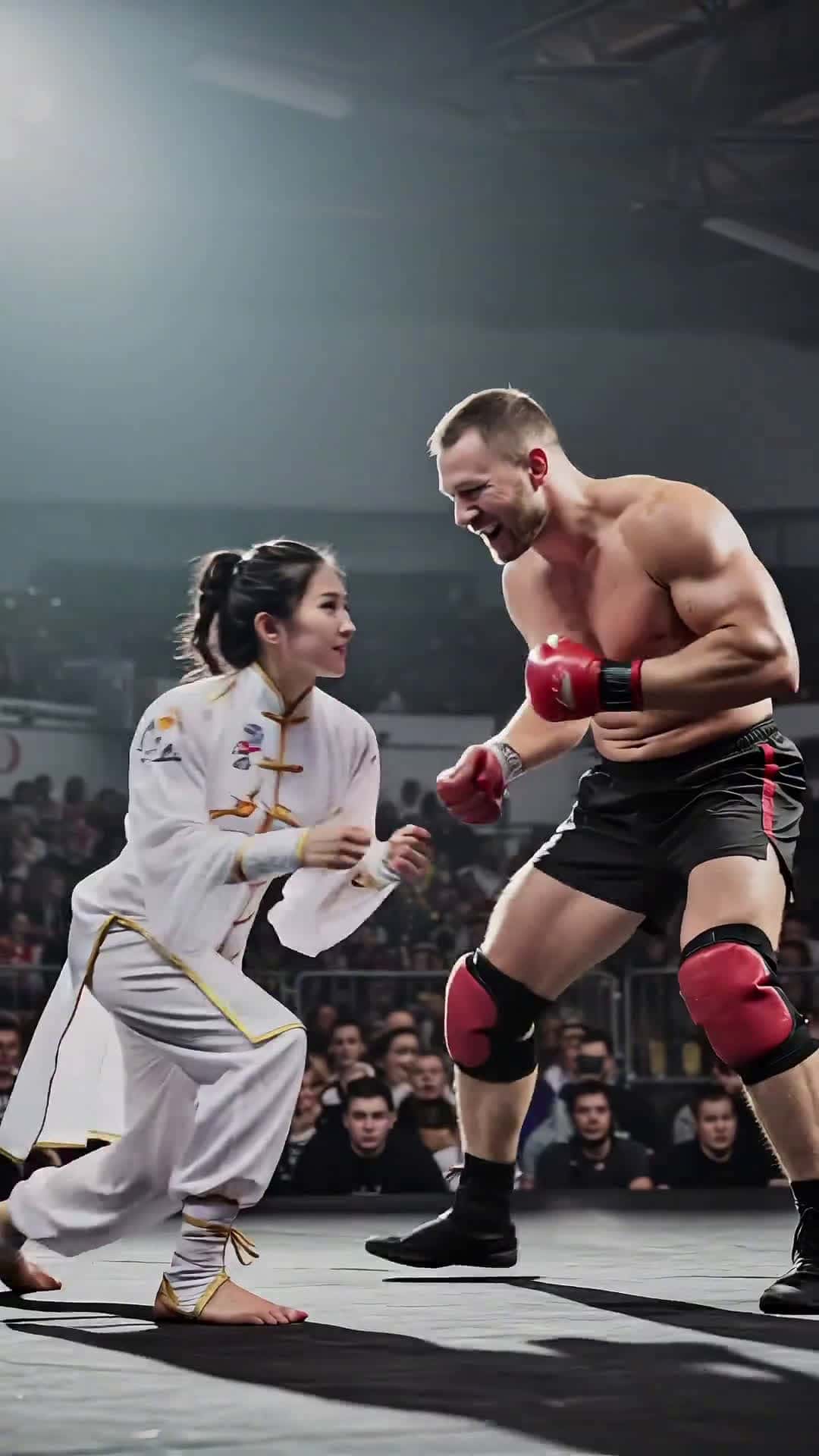 Cover for AI Kung Fu beauty's tornado move is mind-blowing! #KungFu#MartialArts#AIart #Viral #ai