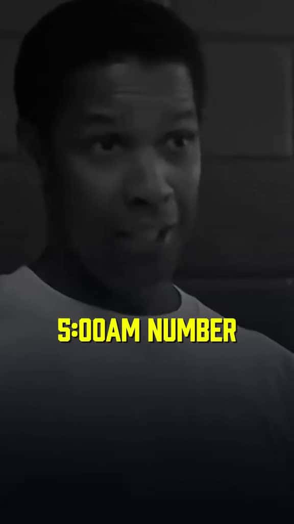 Cover for Comfort Is a Trap. Get Up. denzelwashington earlymorningmotivation getup 72182 #nicevideo