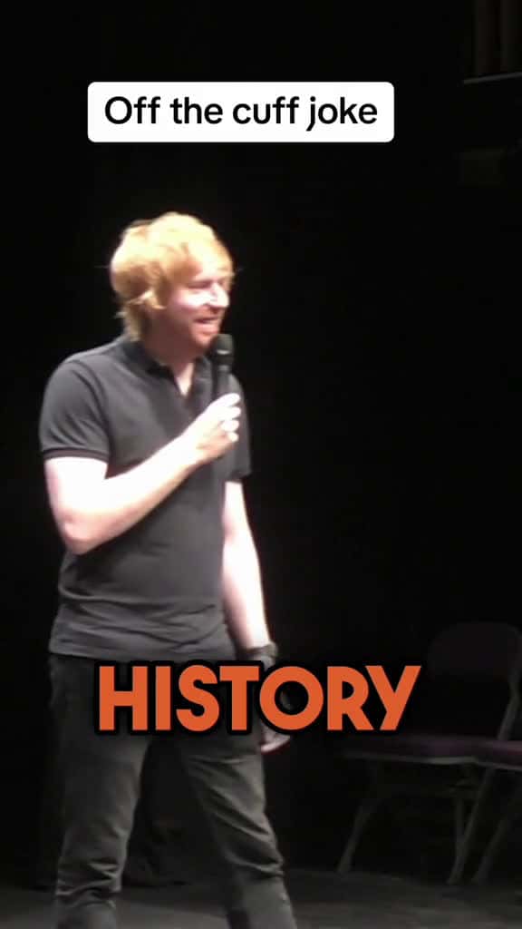 Cover for Off the cuff joke  standupcomedy funny funnyvideos hahaha 43776 #trendingscoopz