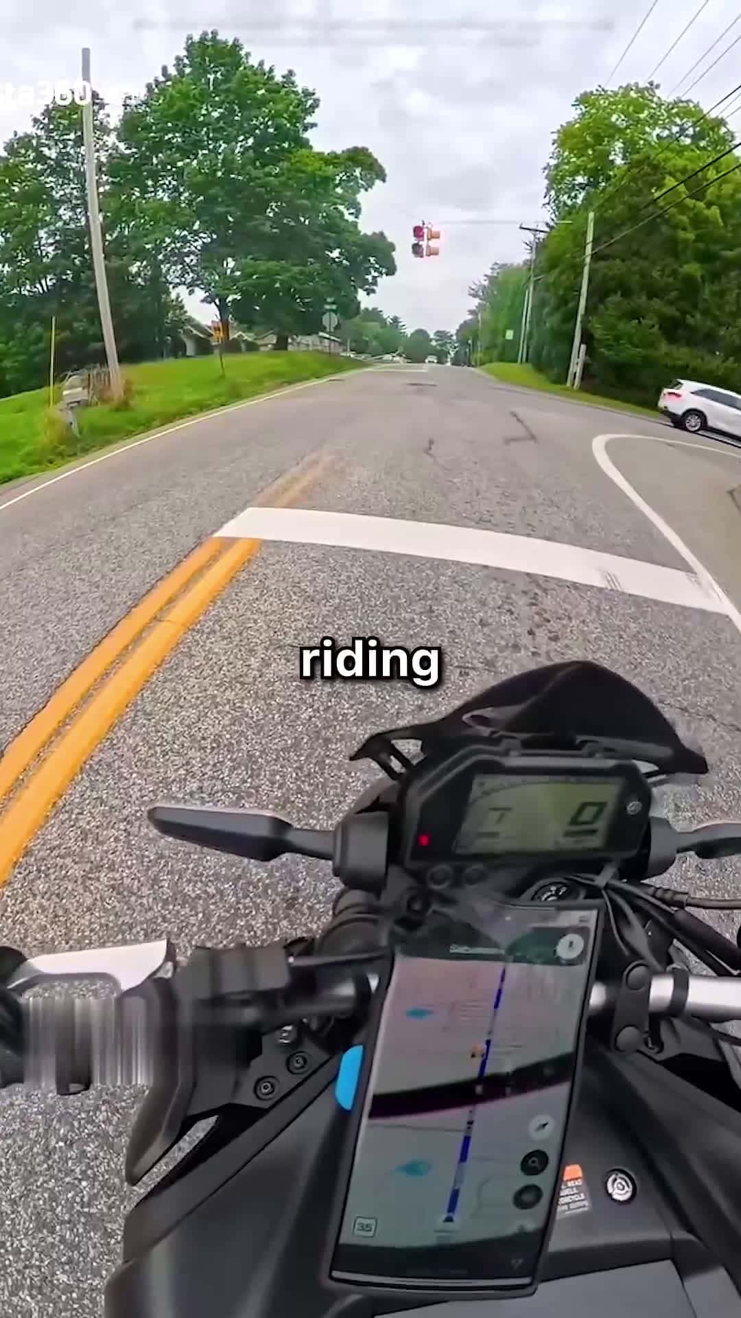 Cover for Women First Time Riding Crashes Into Ditch