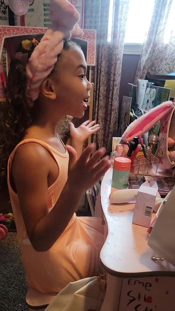 Cover for Getting ready with Eme today I m not sure where she thinks she is going but she s cuuuuuut 49567 #followMe
