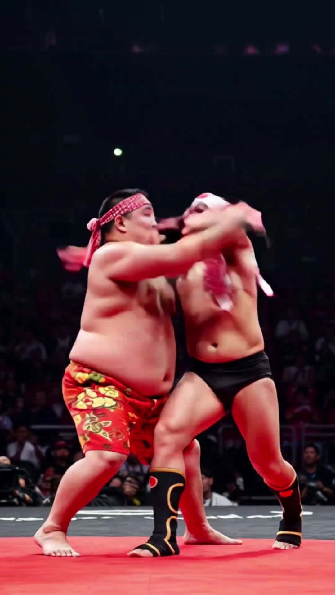 Cover for AI video: A powerful big brother overpowers the Japanese in the whole fight. #Fighting#AI#FightScene#MartialArtsAction#SelfDefense