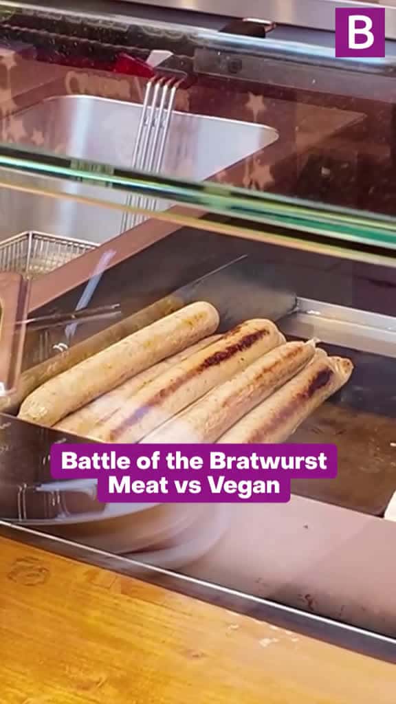 Cover for Battle of the Bratwurst- meat vs vegan birmingham westmidlands christmasmarket christmas w 39392 #followMe