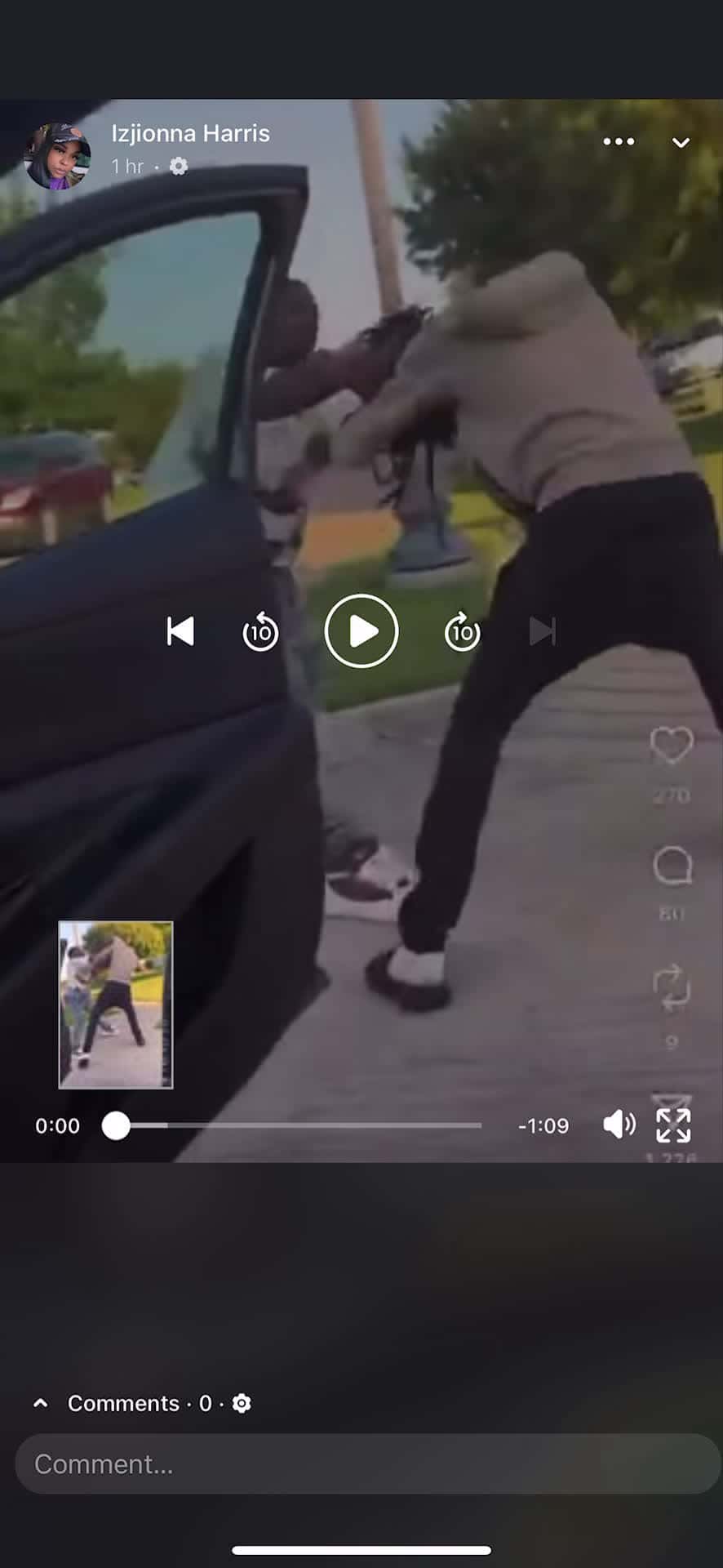 Cover for Woman finds out her BD was cheating with a man , and sends the man he cheated on her with their location . He pulls up and puts BTA ! #fyp #trending #goviral #viral #scoopz #ilovescoopz #firstvideochallenge #fight