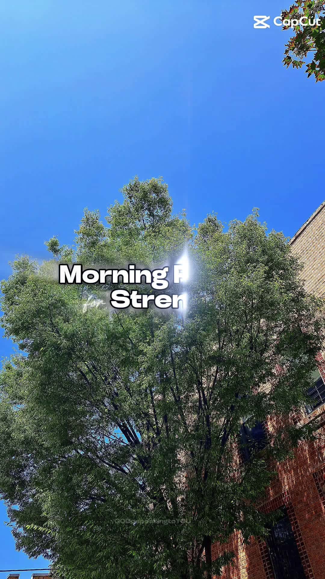 Cover for fypシ゚viralシ #morning prayer for strength.
