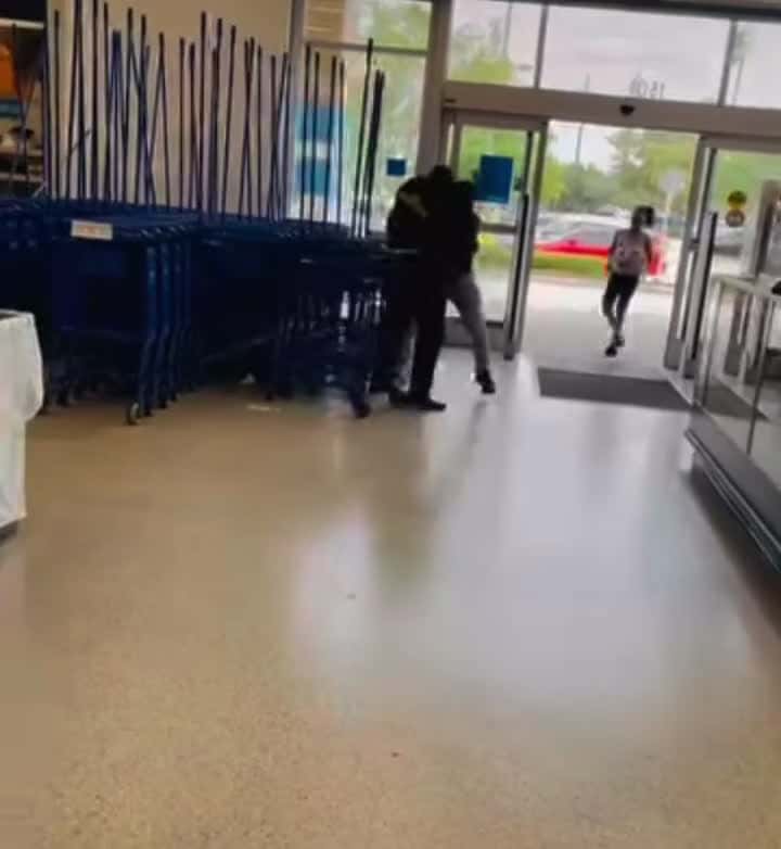 Cover for Security gets beat up bad