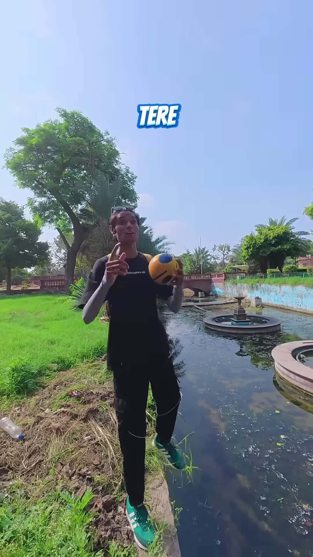 Cover for 20 Seconds Ball Challenge challenge waterchallenge parkour freerunning