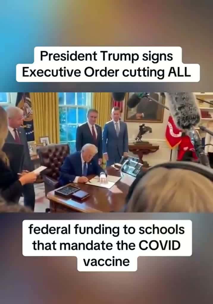 Cover for Trump cuts federal funding to some schools 🏫 #schools #usa #news #trump #foryou #fyp