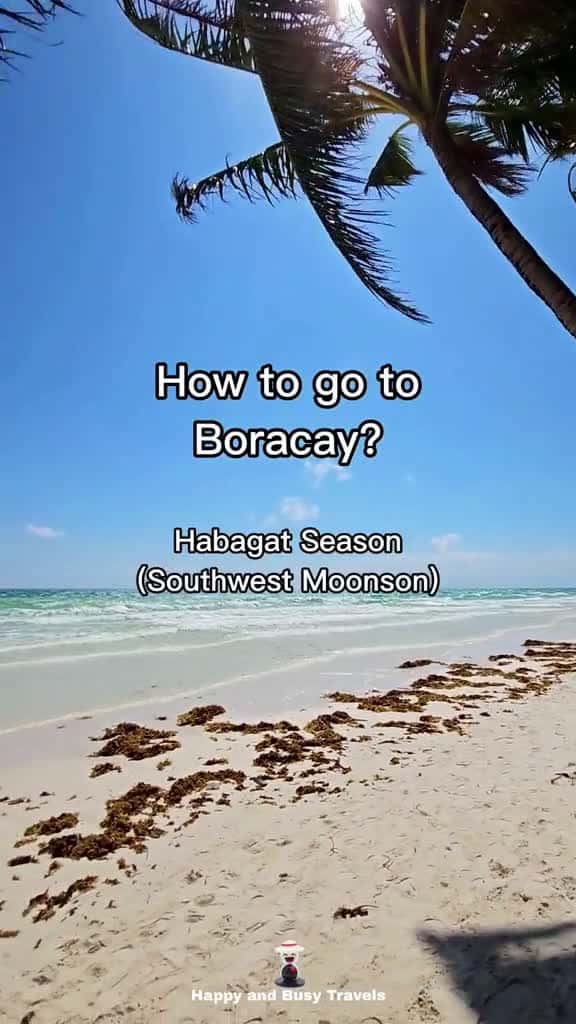 Cover for How to go to Boracay during rainy season Habagat season Boracay DIY travelguide v 82598 #us