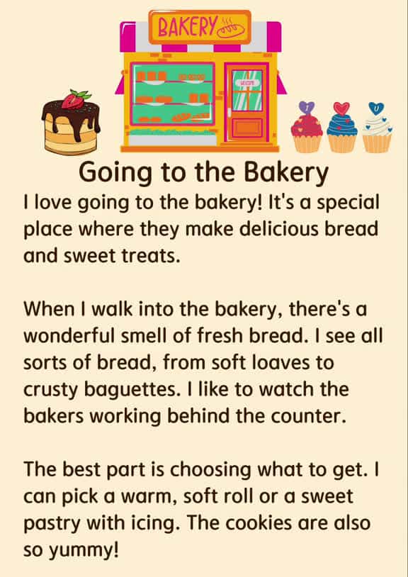 Cover for Going to the Bakery thebakery bread cakefyp foryoupage fory english learnenglish  95786 #trendingscoopz