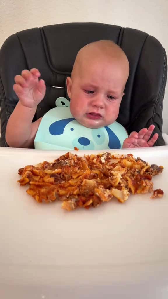 Cover for Straight to the bath after this one! #blw #babyledweaning #babyfood #babieseatinf #baby #babies #mom #moms #momlife #momtok  created by Kadyn with Kadyn’s original sound