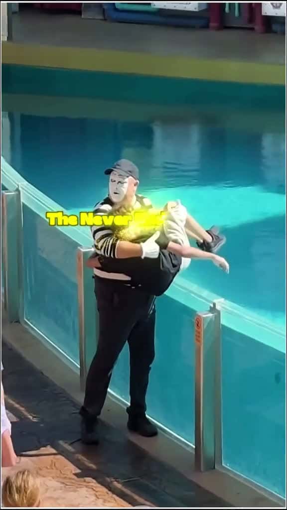 Cover for Funny clown Tom mime funny funnyvideos seaworld viral tomthemime tiktokusa veryfamous tomt 07479 #shortvideosscoopz