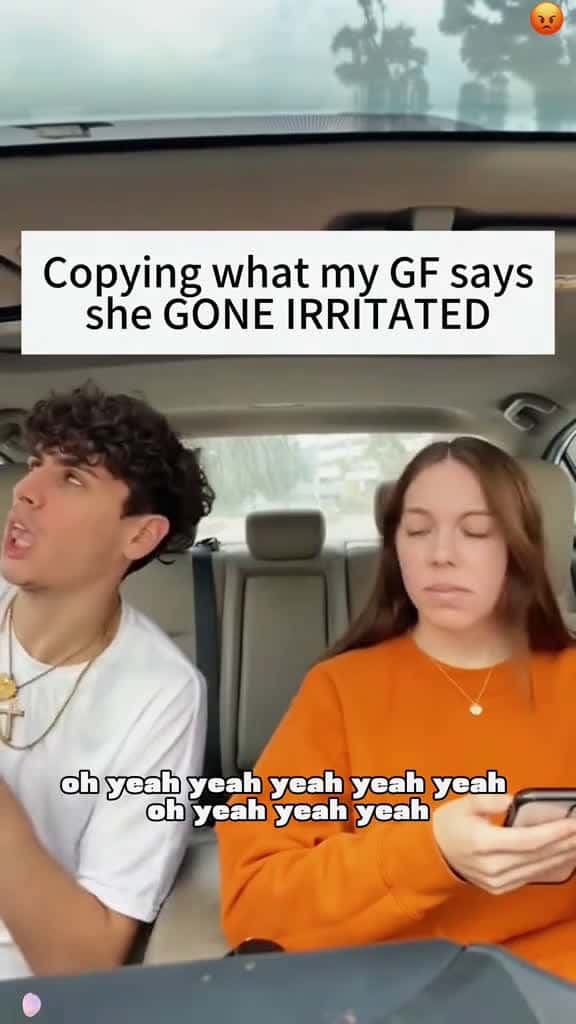 Cover for Copying my gf to annoy her funny funnyvideos funnyvideo funnymoments funnytiktok fyp fyp u 38462 #shortvideos