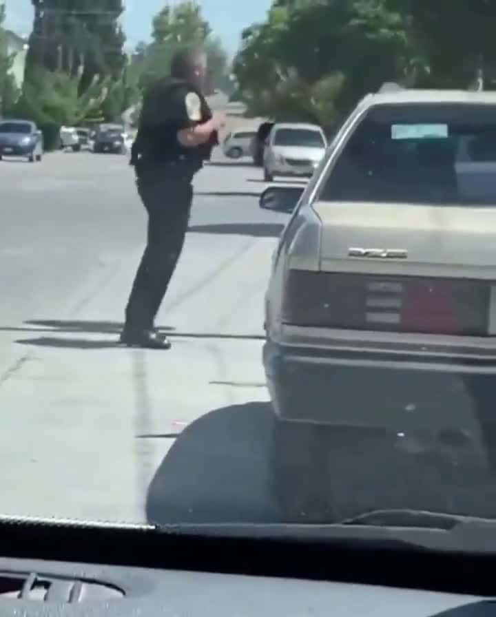 Cover for Cop throws down #fight