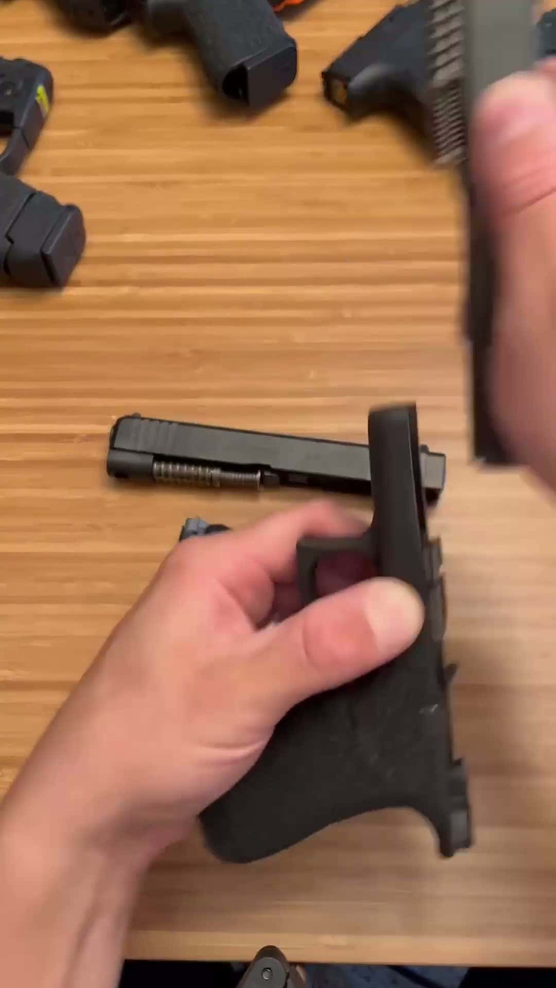 Cover for Glock 43x VS Glock 48!  #firstvideochallenge  #funniestvideoonmyphone  #oddlysatisfying  #caughtoncamera  #foryoupage  #scoopz