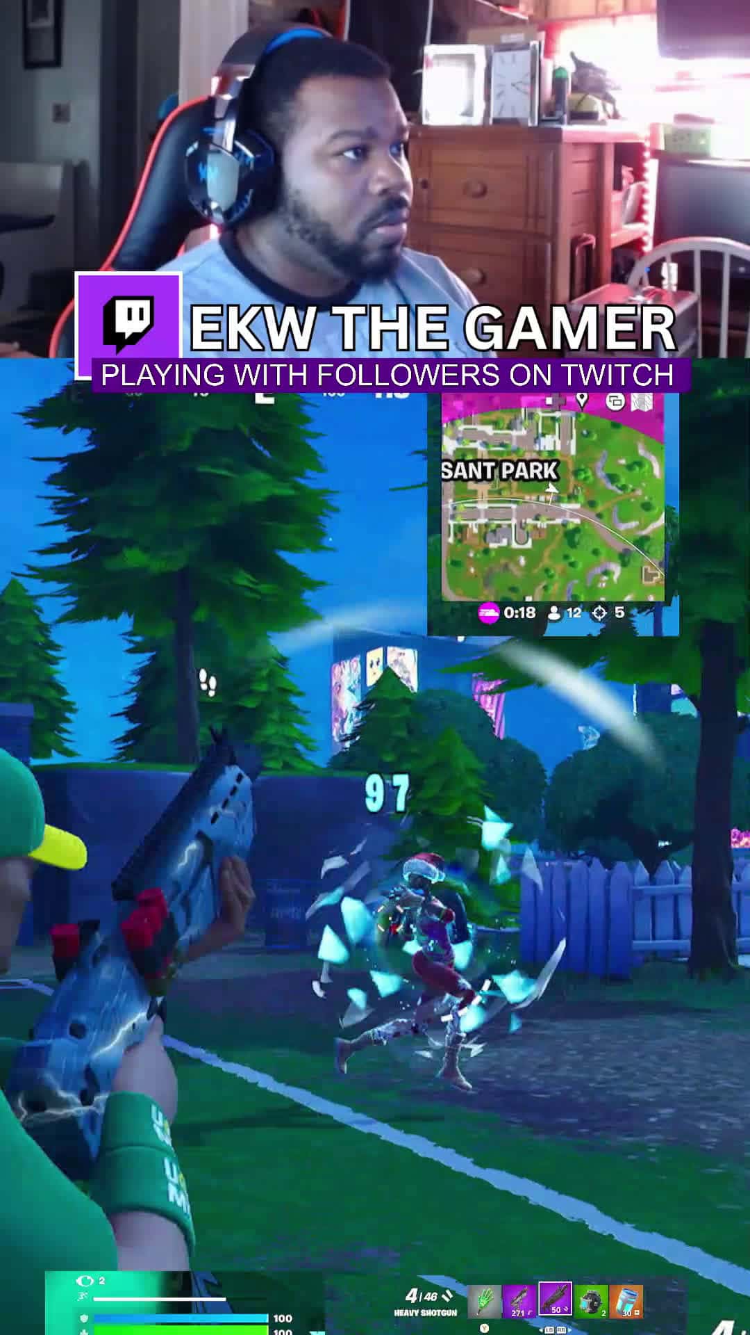 Cover for Fortnite 3 V 1 clutch #fortnite 