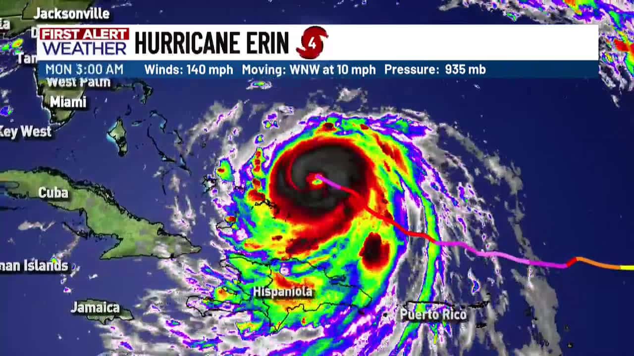 Cover for Hurricane Erin Update August 18th, 2025