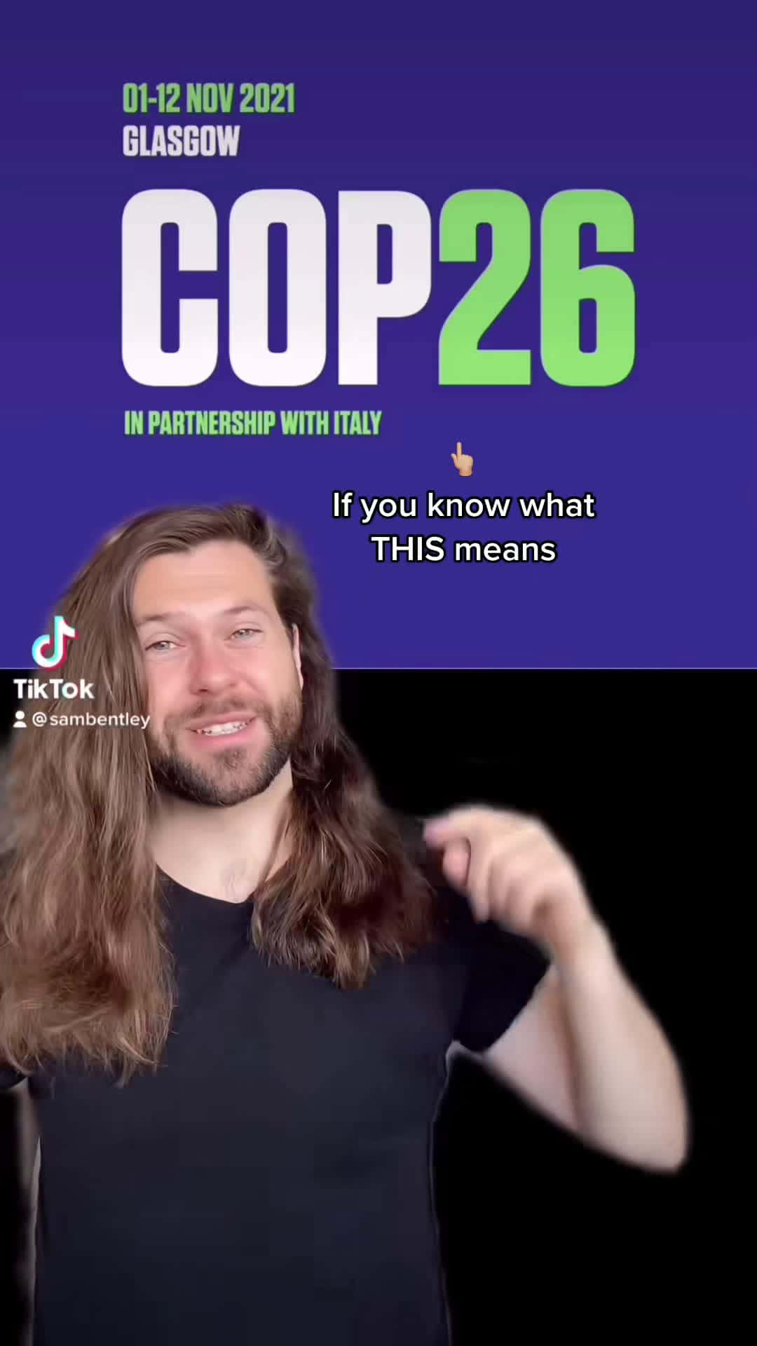 Cover for If you’ve seen COP26 in the news but you’re not sure what it is, watch this!👆🏼#TikTokUnpacks #COP26 #ClimateChange