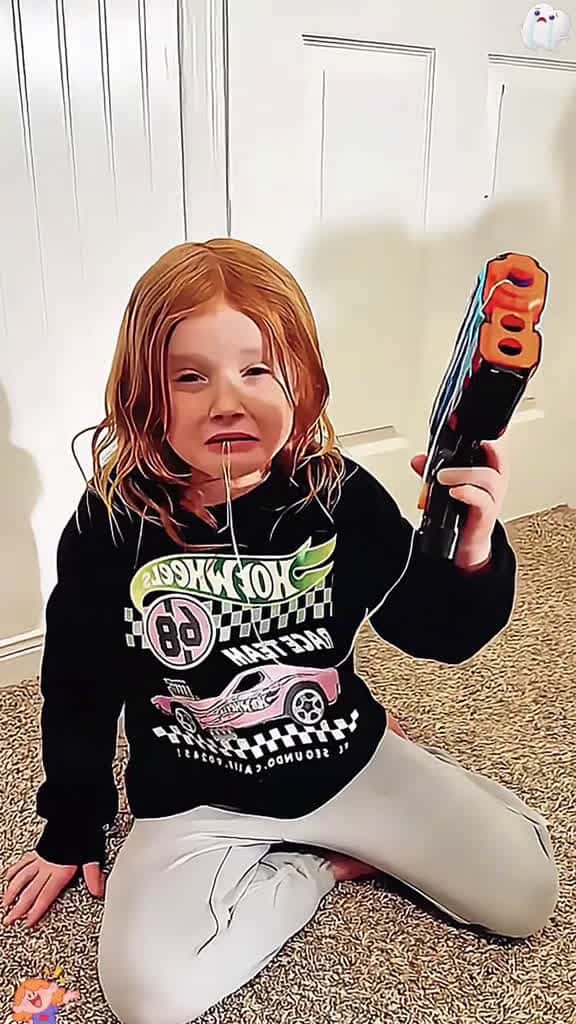 Cover for The child's tooth extraction method is really good#funnychild#toothextraction #funnytooth #funny #funnyvideos #kid #funnykids #usa