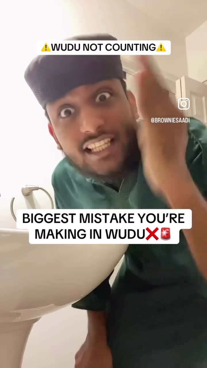 Cover for TAKE THIS AS A WARNING BIGGEST MISTAKE YOU'RE MAKING IN WUDU!!!