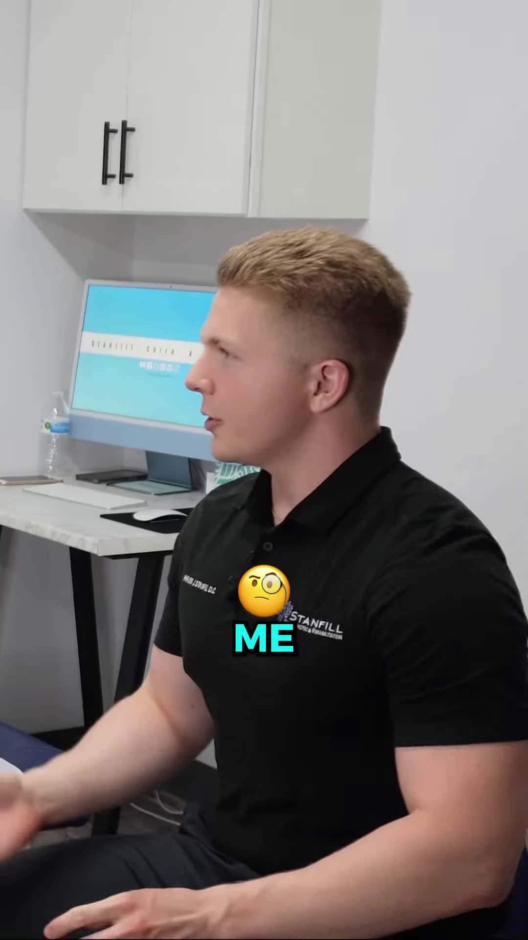 Cover for He Had A Pinch In His Neck For MONTHS chiropractor backpain neckpain headaches