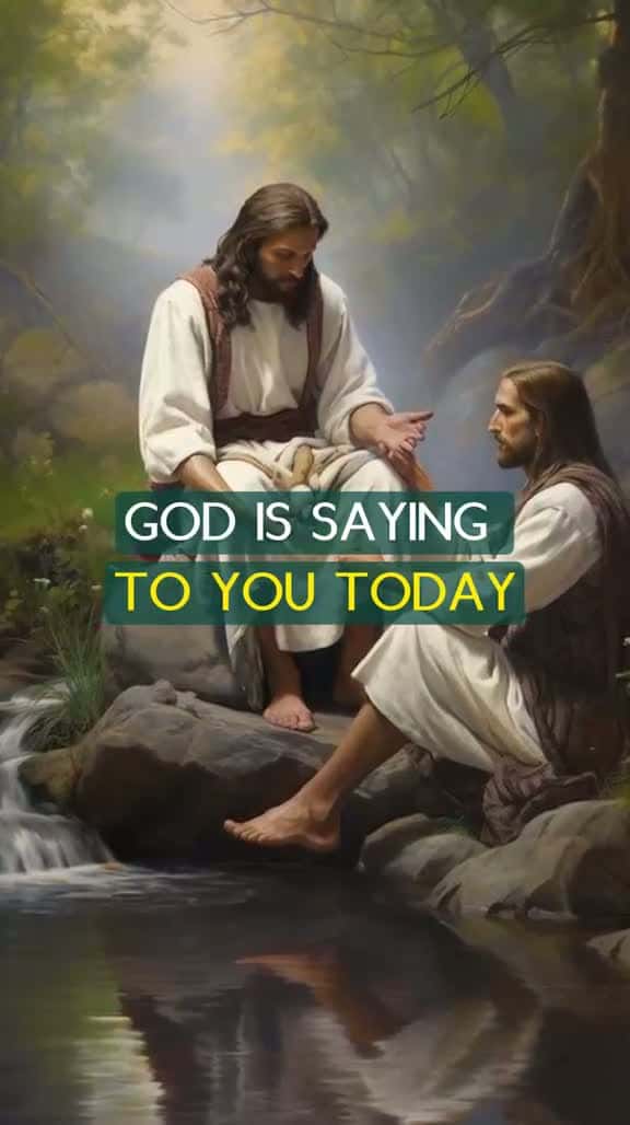 Cover for God Is Saying To You Today! #god #jesus #christian #christiantiktok #messagefromgod #4you #faith 