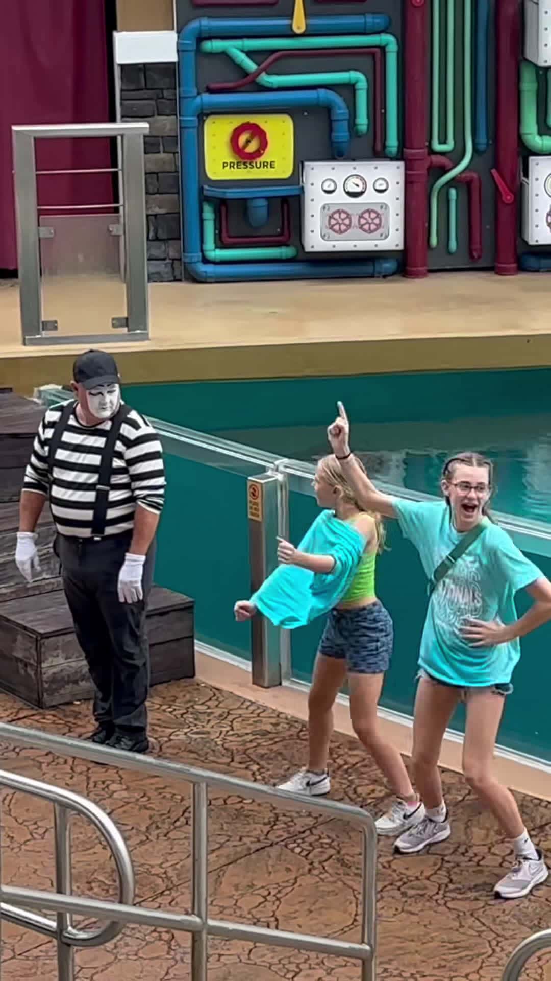 Cover for #FirstVideoChallenge Seaworld Mime ｜ Tom the Mime ｜ Seaworld Orlando 