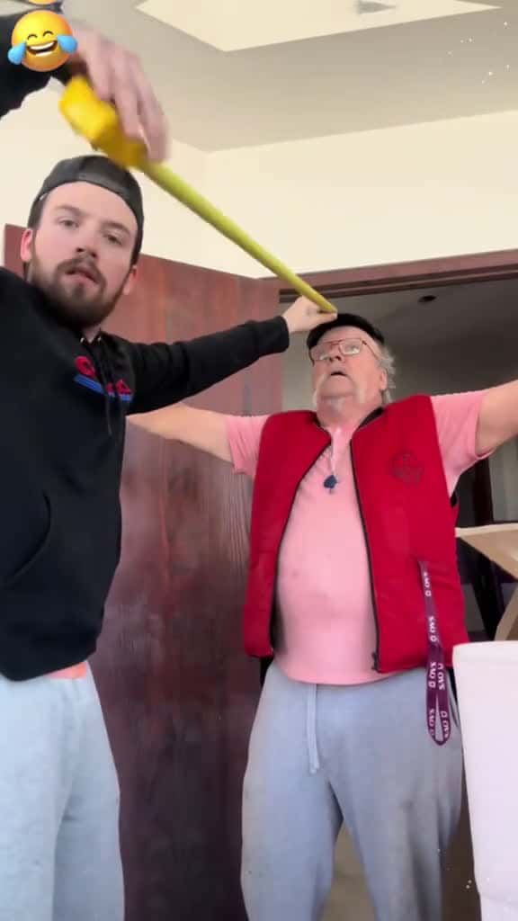 Cover for Father and son prank fyp funny Foryou tiktok prank funnyvideos funnytiktok hahaha 32670 #trending