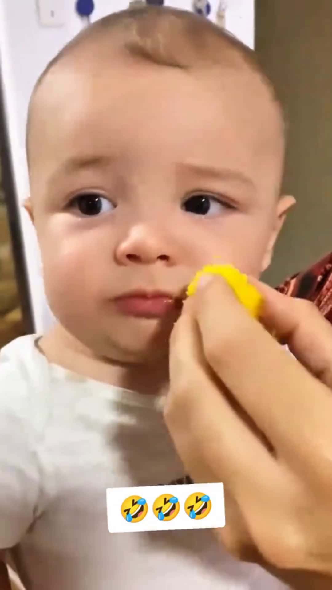 Cover for Cute banies eating food. It so funny #funny #haha #fyp #likes #foryou  