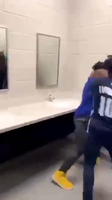 Cover for Bathroom fight  #fight #viral #schoolfight #foryoupage