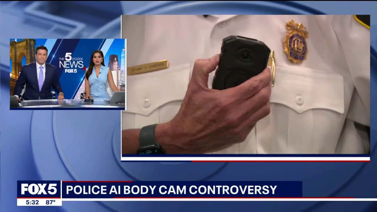 Cover for Old Westbury police department AI body cam controversy