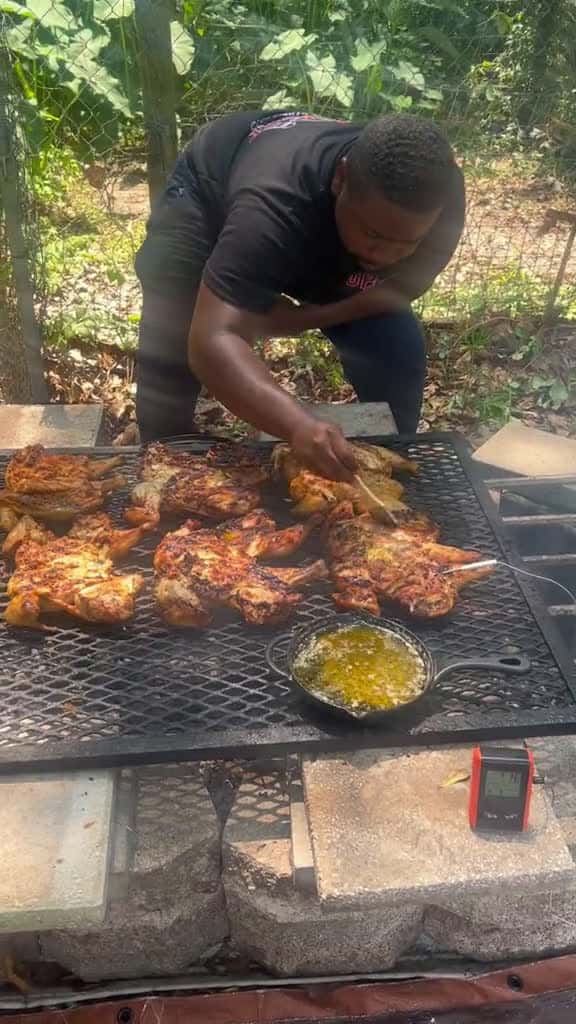 Cover for Old school country cooking bbq Foodie foodtiktok foryoupage foryourpage fyp fyp 69486 #shortvideosscoopz