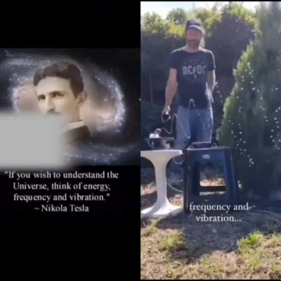 Cover for #FirstVideoChallenge if u wish to innerstand the universe think of energy in terms of frequency and vibration  #nikolatesla And dont forget to Like Follow and share for more #flabbergastedcontent 