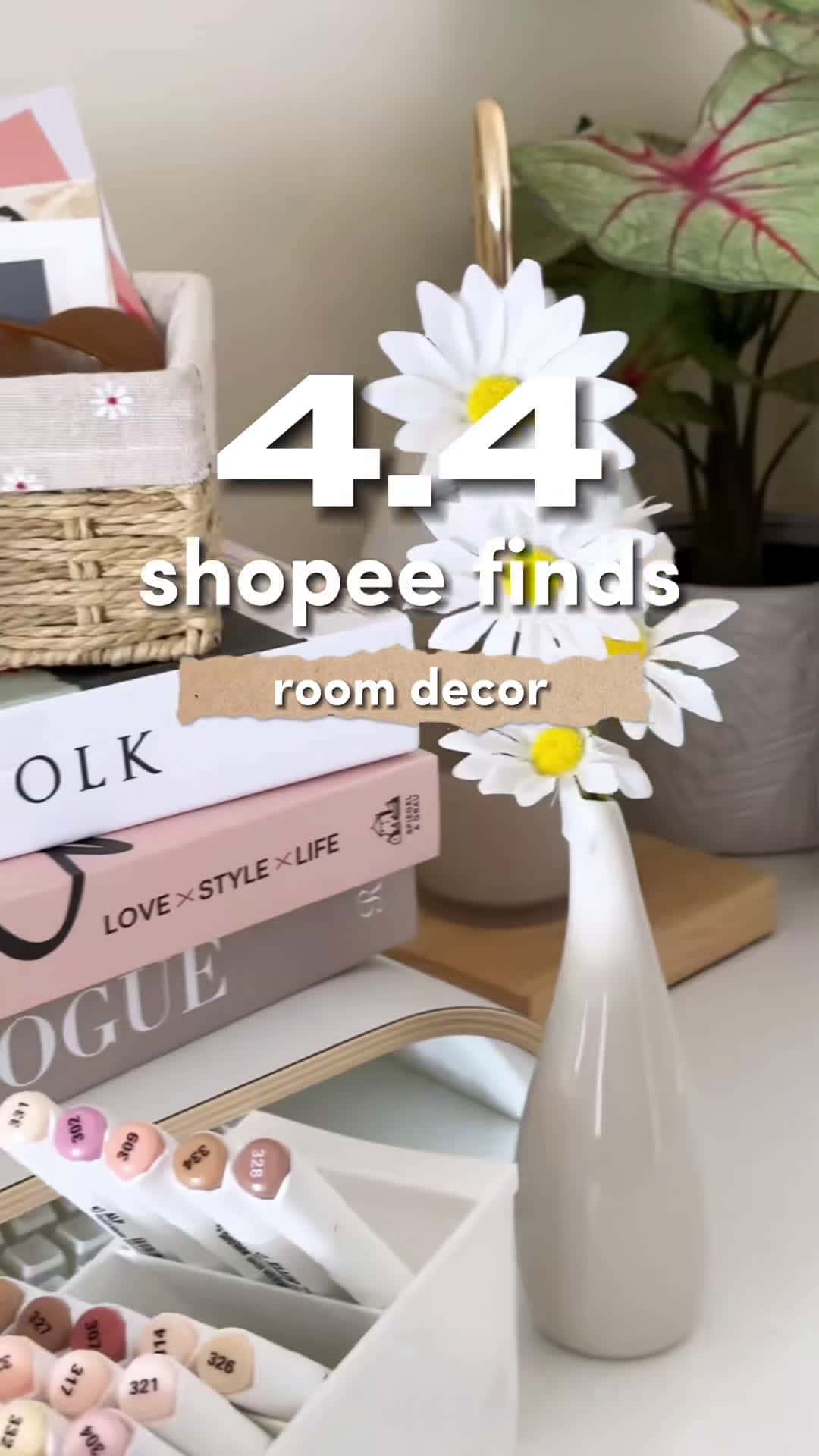 Cover for Transforming my space, one decor at a time! Thanks to @shopeeph  for the amazing room decor finds! 🧡 #Shopee #ShopeePH #SalamatShopee #Shopeefinds #ShopeePH44 #44TheBudol #RoomDecor #studydesk #studyminimalist #desksetup #deskgoals #deskspace #deskdecor #deskinspiration #homedecor #homeoffice #lifewithme #aestheticfeed #karendaphne #desk #karendaphneeds #creative #aesthetic